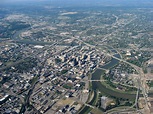 Aerial view of Downtown Dayton, Ohio image - Free stock photo - Public ...