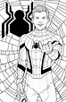 Spider-Man by JamieFayX | Spiderman para pintar, Spiderman dibujo para ...