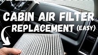 RAM 1500 Cabin Air Filter Replacement (Super EASY) And Location - YouTube