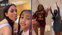Kim Kardashian and Daughter North TAKE OVER TikTok - YouTube