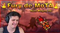 HUNT Mages 70+ FURY de MoTA | Tibia - YouTube