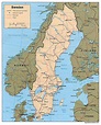 Maps of Sweden | Detailed map of Sweden in English | Tourist map of ...