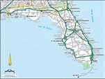 Florida Road Map Google And Travel Information | Download Free ...