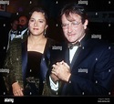 Robin Williams and wife Marsha Garces 1990 Photo By John Barrett ...