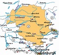 Map of Perth and Kinross Province Area