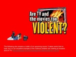 PPT - The Effects of Television Violence on our Children PowerPoint ...