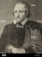 Portrait of Philip Massinger (1583-1640) English dramatist. Dated 17th ...