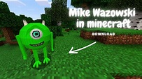 Mike Wazowski in minecraft - YouTube