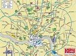 Mapas Detallados de Cincinnati para Descargar Gratis e Imprimir