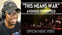 Avenged Sevenfold - This Means War REACTION! - YouTube