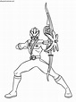 Dibujos de Personajes de Power Rangers Samurai para Colorear (Parte 1)