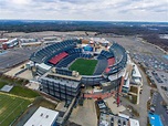 Gillette Stadium Aerial Drone Photography - Aeiral Photos Massachusetts