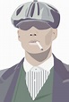 Ilustración de Tommy Shelby (Peaky Blinders) :: Behance