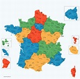 Liste des départements français - Carte des départements