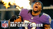 The Plays That Epitomize Ray Lewis' Career | NFL Films Presents - YouTube