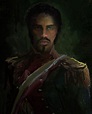 Thomas Alexandre Dumas -- Dragoon Portrait Painting by Joseph Feely ...