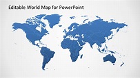 World Map Powerpoint Templates – Map Vector