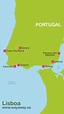 Mapa de Lisboa | Plano con rutas turísticas