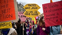 Journée des droits des femmes: des milliers de manifestants à Paris