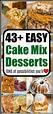 43 Boxed Cake Mix Recipes - How to Make Boxed Cake Mix Better