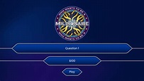 Who Wants To Be A Millionaire Template Google Slides