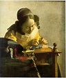 La encajera - Johannes Vermeer | Johannes vermeer, Museo de louvre ...