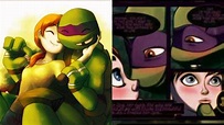 Las tortugas ninja nickelodeon abril y donnie 💗 - YouTube