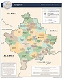 Regional Map of Kosovo - country.report