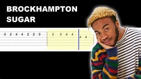 Brockhampton - Sugar (Easy Guitar Tabs Tutorial) - YouTube