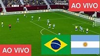 BRASIL X ARGENTINA AO VIVO COM IMAGENS - JOGOS DE HOJE - ASSISTA AGORA ...