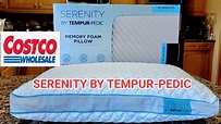 Costco Serenity by Tempur-Pedic Memory Foam Pillow - YouTube