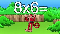 Aprende La Tabla del 8 con El Mono Sílabo. Tablas de Multiplicar. Video ...