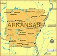 Printable Arkansas State Map | Printable Map of The United States