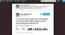 ‘MySpace Tom’ Back In Headlines After Twitter Scuffle - TPM – Talking ...