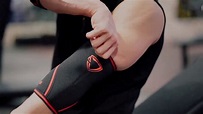 TeamJoined 護具系列 | 5MM 臥推護肘 | 避免網球肘的救星｜穿戴示範 - YouTube