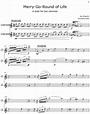 Merry go round of life clarinet duet - Sheet music for Clarinet