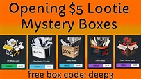 Opening MANY $5 Lootie Lucky Mystery Boxes! | LOOTIE UNBOXING - YouTube
