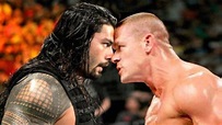 WWE John Cena vs Roman Reigns Full Match Royal Rumble 2016 - YouTube
