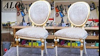 DIY-HOW TO UPHOLSTER A DINING ROOM CHAIR - ALO Upholstery - YouTube