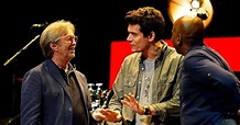 Watch John Mayer Join Eric Clapton for “Layla” at Crossroads Festival