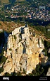 France, Ardeche, Saint Peray, Chateau de Crussol, 12th century castle ...