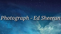 Ed Sheeran - Photograph Letra En Español - YouTube