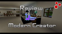 Minecraft : Review Modern Creator mod #1 - YouTube