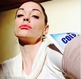 Accident-prone Rose McGowan shares ghastly photos of her recent bruises ...