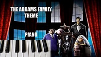 The Addams Family Theme Song - Piano Cover - YouTube