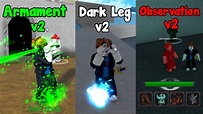 [Full Guide] How to Get Armament v2, Observations v2 and Dark Leg v2 ...