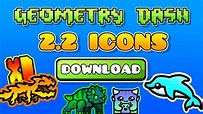 Geometry Dash 2.2 | New Icons texture pack v7 - YouTube