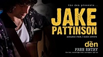 ACOUSTIC COVERS / Jake Pattinson, the den, Harrogate, November 4 2023 ...