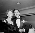 Actor Gilbert Roland with his wife Guillermina Cantu attends the ...