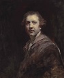 Sir Joshua Reynolds, P.R.A. (Plympton, Devon 1723-1792 London) , Portrait of the artist, half ...